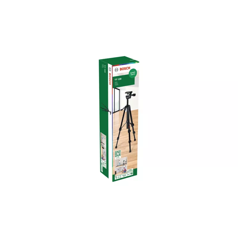 Bosch TT 120 statiiv Universaalne 3 jalga Must