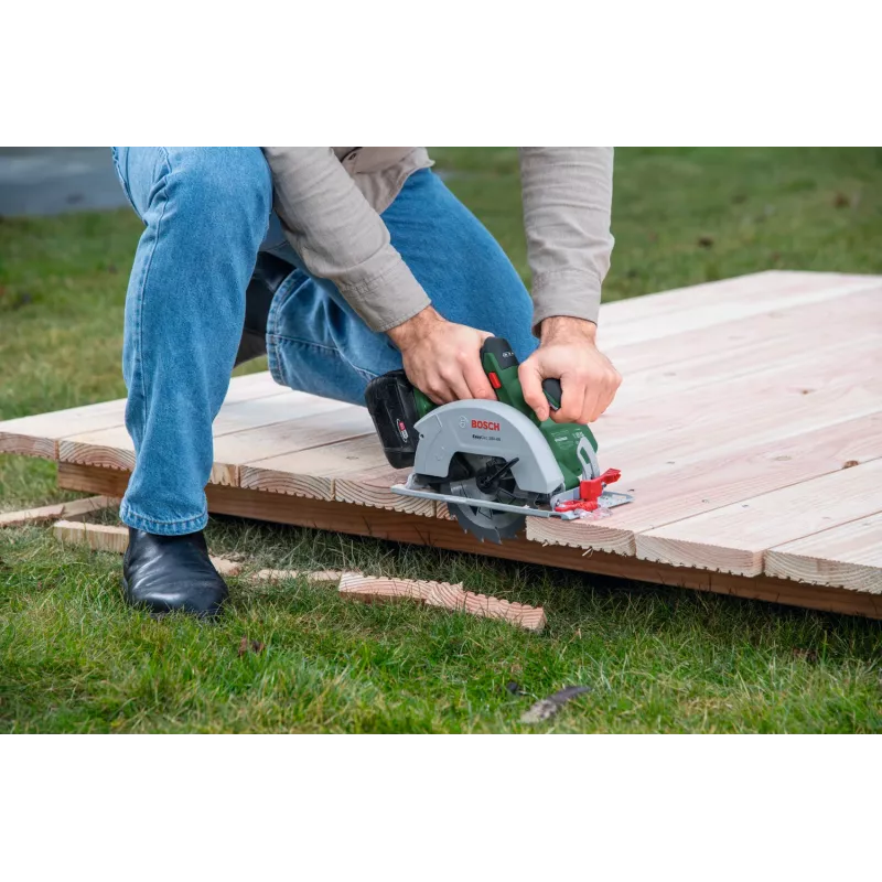 Bosch EasyCirc 18V-48 (paljas tööriist, karp), Puit, Roheline, 25 cm, 4200 p/min, 9 cm, 2 cm
