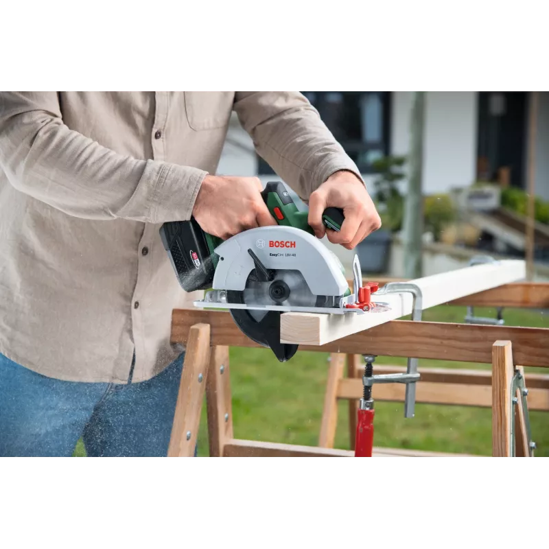 Bosch EasyCirc 18V-48 (paljas tööriist, karp), Puit, Roheline, 25 cm, 4200 p/min, 9 cm, 2 cm
