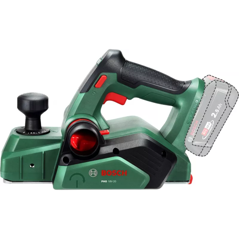 Bosch PHO 18V-20 (Ainult tööriist, pappkarp), Roheline, 2 mm, Aku, 18 V, 171 mm, 291 mm