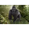 schleich WILD LIFE Gorilla, isane, 3 a, Džungel, Metsloomad / seiklusmänguasjad, Mitmevärviline, Plastik