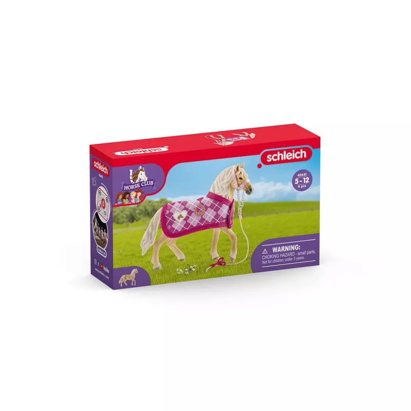 schleich HORSE CLUB Sofia moelooming, Hobused, 5 a, Pruun, Roosa