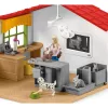 schleich Veterinaarpraksis koos lemmikloomadega, Talu, Taluloomad / talumänguasjad, 3 a, Mitmevärviline