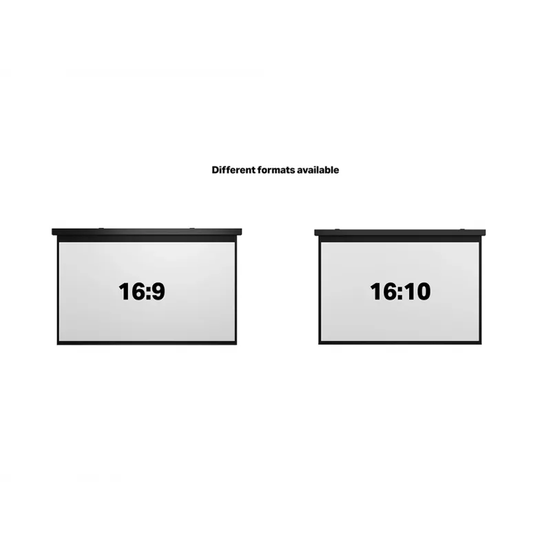 Multibrackets M 16:9 motoriseeritud projektsiooniekraan 300x168, 135 tolli Must Edition