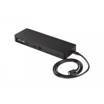 Fujitsu S26391-F1667-L100 sülearvuti dokk/pordireplikaator Juhtmega USB 3.2 Gen 1 (3.1 Gen 1) USB-C Must