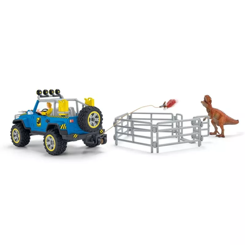 schleich Dinosaurs Maastikumasin dinosauruspostiga