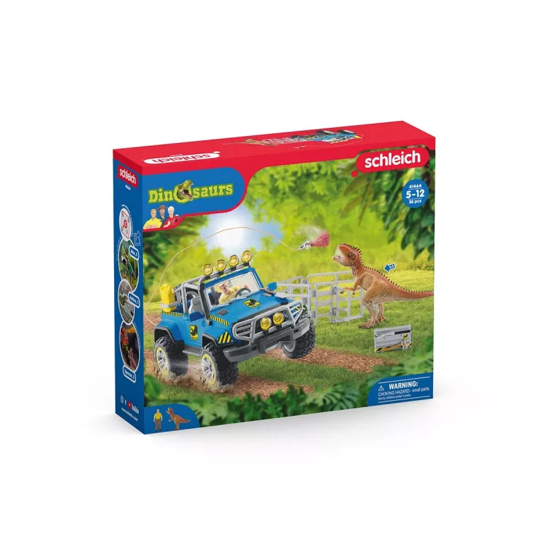 schleich Dinosaurs Maastikumasin dinosauruspostiga