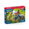 Mängukomplekt Schleich Dinosaurs Quad Escape from Velociraptor