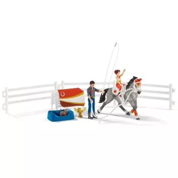 Mängukomplekt Schleich HORSE CLUB Mia võimlemisharjutuste komplekt