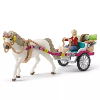 Farm Schleich HORSE CLUB Väike vanker suureks hobusenäituseks