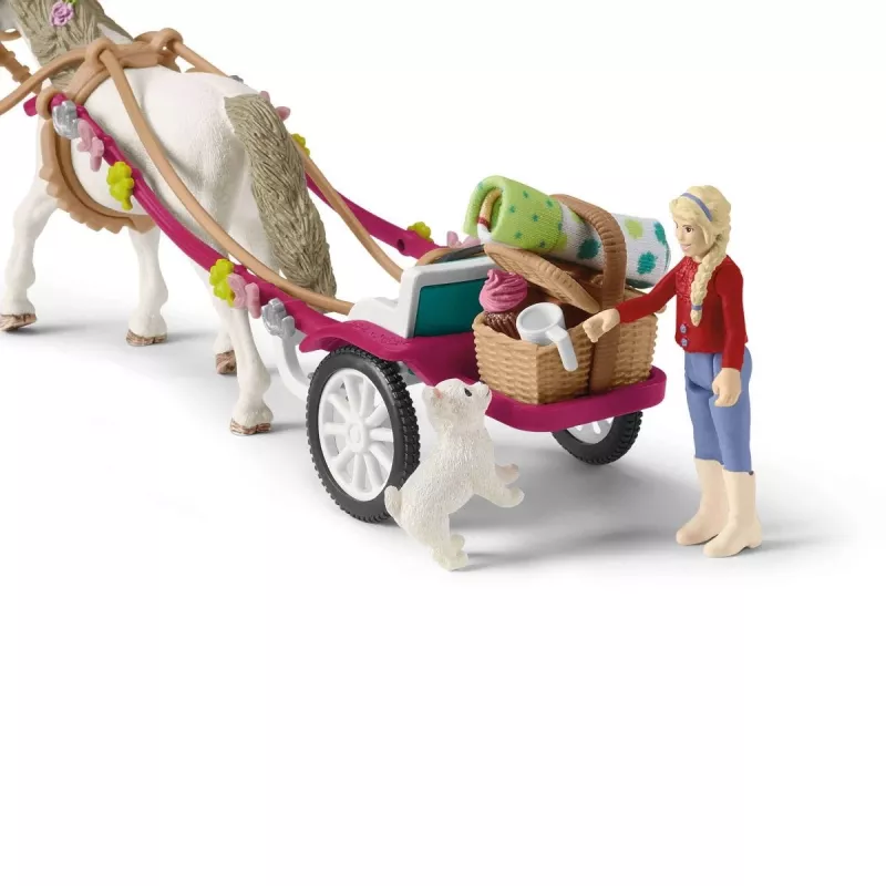 Farm Schleich HORSE CLUB Väike vanker suureks hobusenäituseks