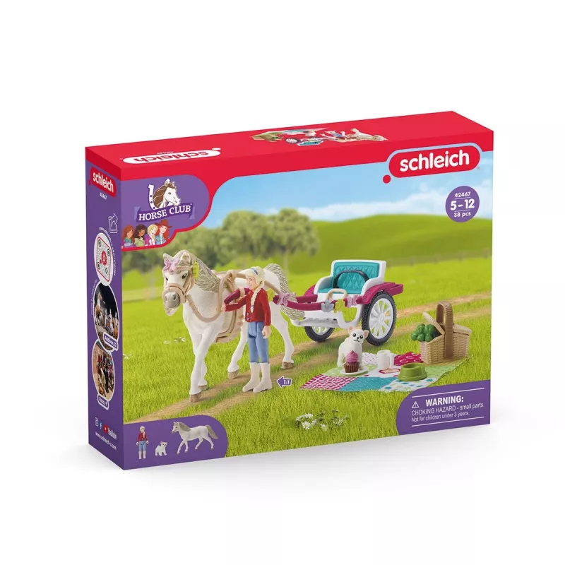 Farm Schleich HORSE CLUB Väike vanker suureks hobusenäituseks