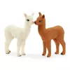 schleich WILD LIFE Alpakakomplekt, 3 a, Wild Life, Pruun, Roheline, Valge, 3 tk