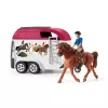 Seiklus/märul Schleich HORSE CLUB Hobuse seiklused auto ja haagisega