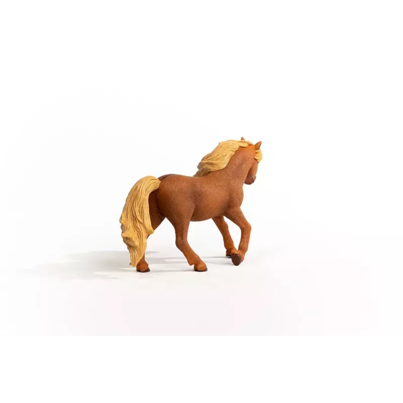 Hobuse kujuke Schleich Islandi poni täkk pruun 13943S
