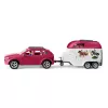 schleich HORSE CLUB Hobuste seiklused auto ja haagisega, Action/Adventure, Telkimine, Hobused, 5 aastat, Mitmevärviline, Plast