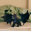 Toy Schleich ELDRADOR CREATURES Varjudraakon Must Lilla 70152
