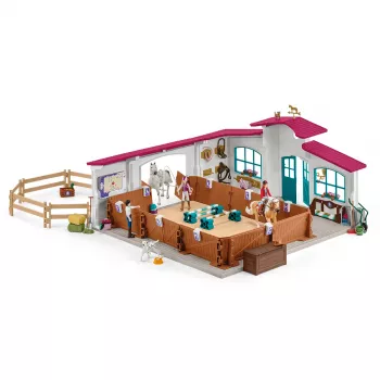 Schleich ratsutamisareen Peppertree, seiklus/märul, ratsutamisturniir, hobused, 5 a, mitmevärviline, plastik
