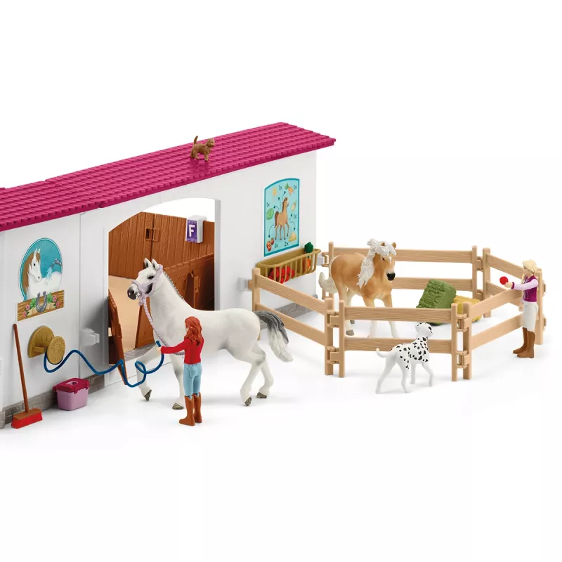 Schleich ratsutamisareen Peppertree, seiklus/märul, ratsutamisturniir, hobused, 5 a, mitmevärviline, plastik