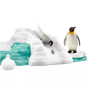 Mänguasjade kujuke Schleich Pingviinipere Lõbus Mitmevärviline 42661