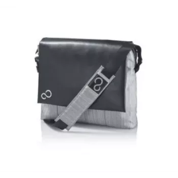 Messenger-sülearvutikott FUJITSU S26391-F1194-L171 35,6 cm (14-tollise) sülearvuti jaoks, polüester, 1 lahtriga, 570 g, must/hall