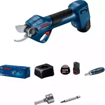 Bosch Pro Pruner Professional juhtmeta murukäärid 2,5 cm 12 V liitiumioon (Li-Ion) must, sinine