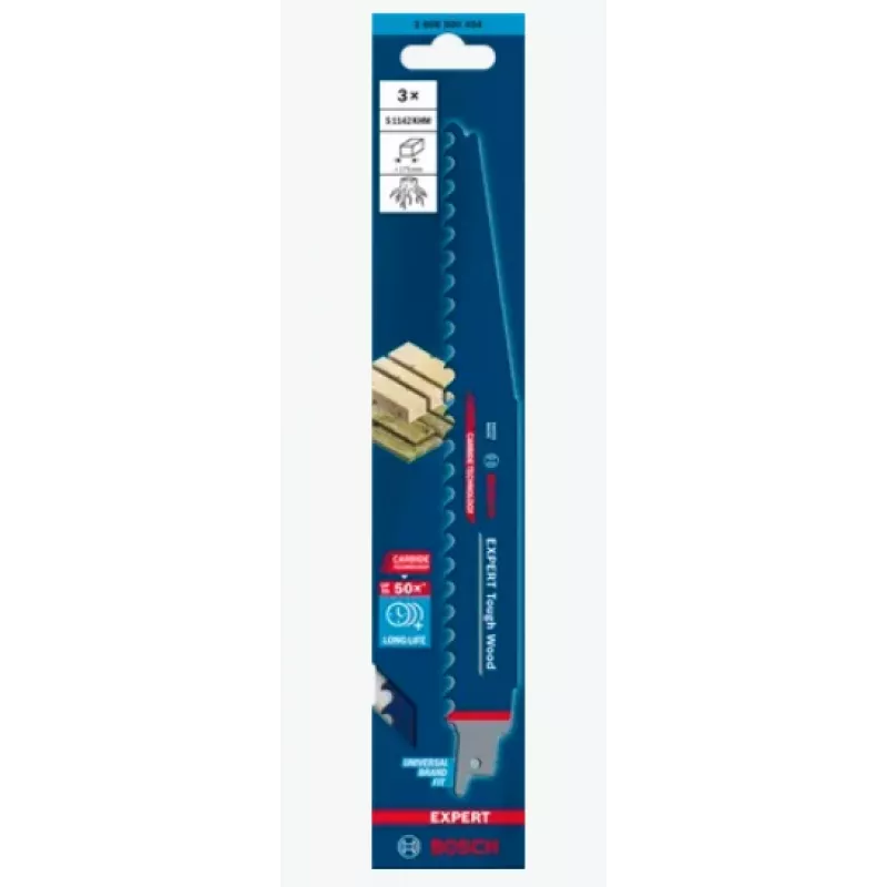 Bosch Expert 2 608 900 404 tikksae/lehtsae/pendelsae tera karbiid 3 tk