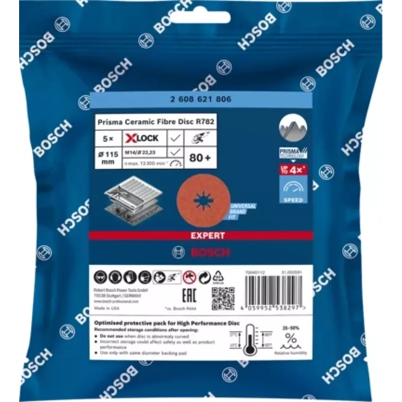 Bosch EXPERT R782 PRISMA lihvimisketas