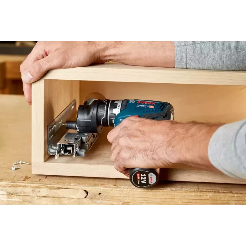 Bosch GSR 12V-35 FC 1750 RPM must, sinine