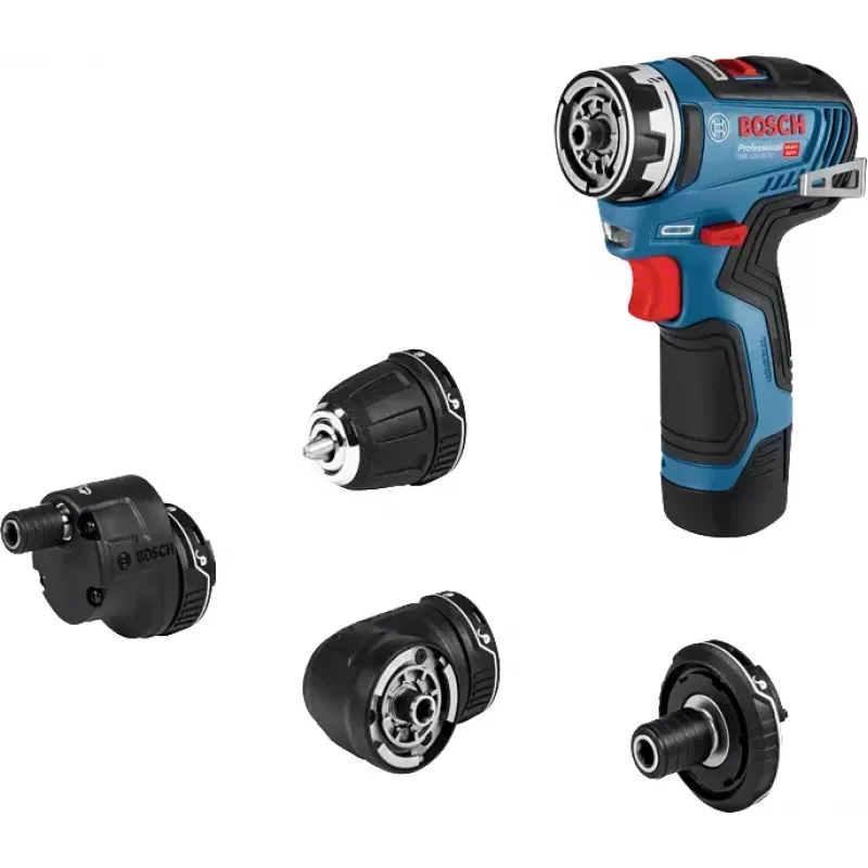 Bosch GSR 12V-35 FC PROFESSIONAL 1750 p/min 590 g must, sinine, punane