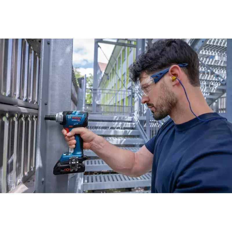 Bosch GDS 18V-330 HC PROFESSIONAL 1/2 tolline 2800 RPM 560 N⋅m Must, Sinine, Punane