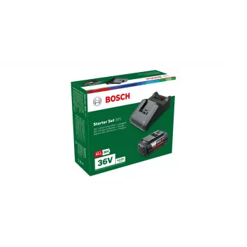 Aku ja laadija komplekt Bosch GBA 36V 4.0Ah + AL 36V-20, Li‑Ion, 36 V 4.0 Ah