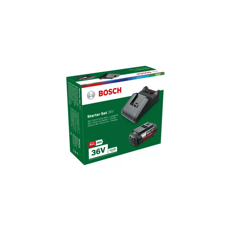 Aku ja laadija komplekt Bosch GBA 36V 4.0Ah + AL 36V-20, Li‑Ion, 36 V 4.0 Ah
