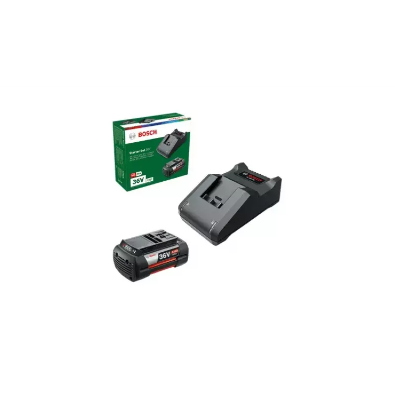 Aku ja laadija komplekt Bosch GBA 36V 4.0Ah + AL 36V-20, Li‑Ion, 36 V 4.0 Ah