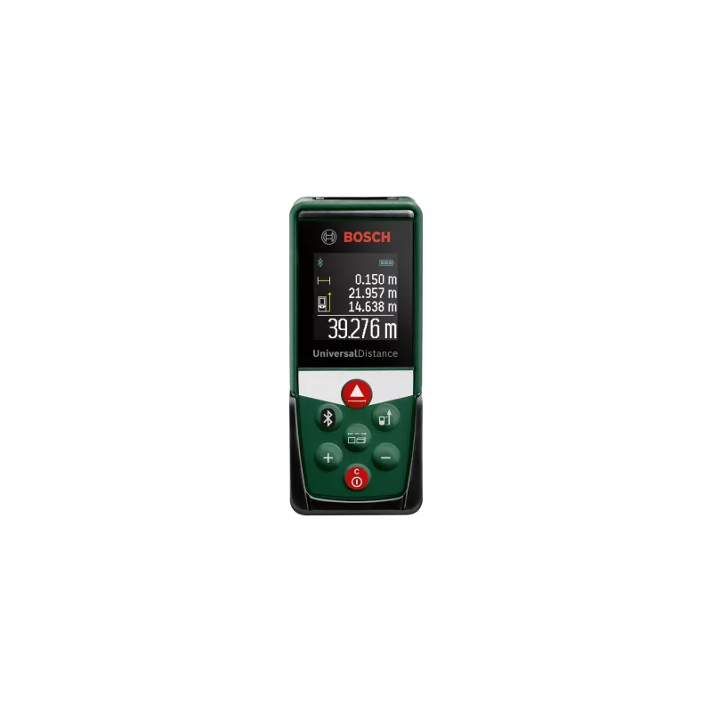 Laserkaugusmõõtur Bosch UniversalDistance 40C — ulatus 40 m, täpsus 1 mm