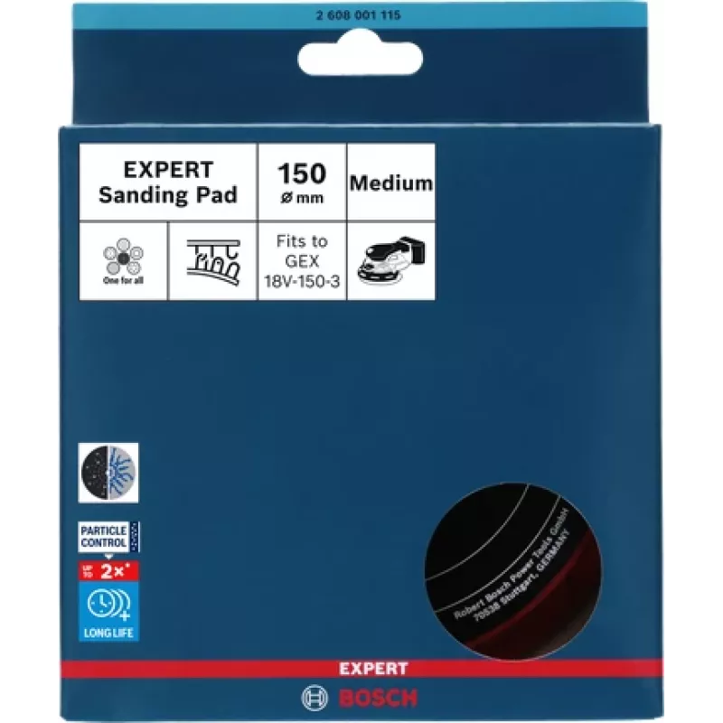 Bosch 2 608 001 115 lihvimistarvik 1 tk lihvketas