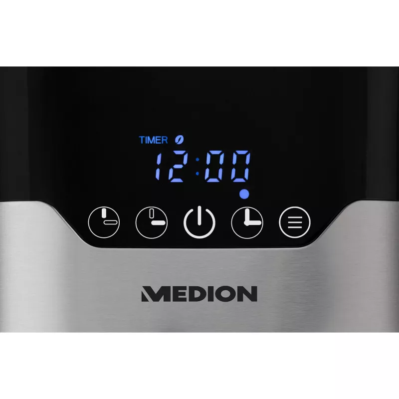 MEDION MD 18458 poolautomaatne tilgutiga kohvimasin 1,2 L