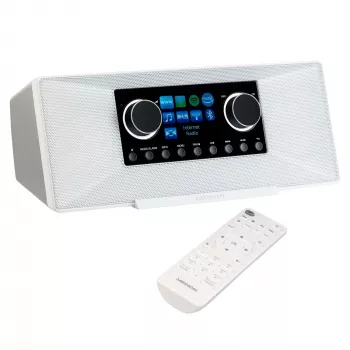 MEDION LIFE P85333 Internetiraadio analoog ja digitaalne valge