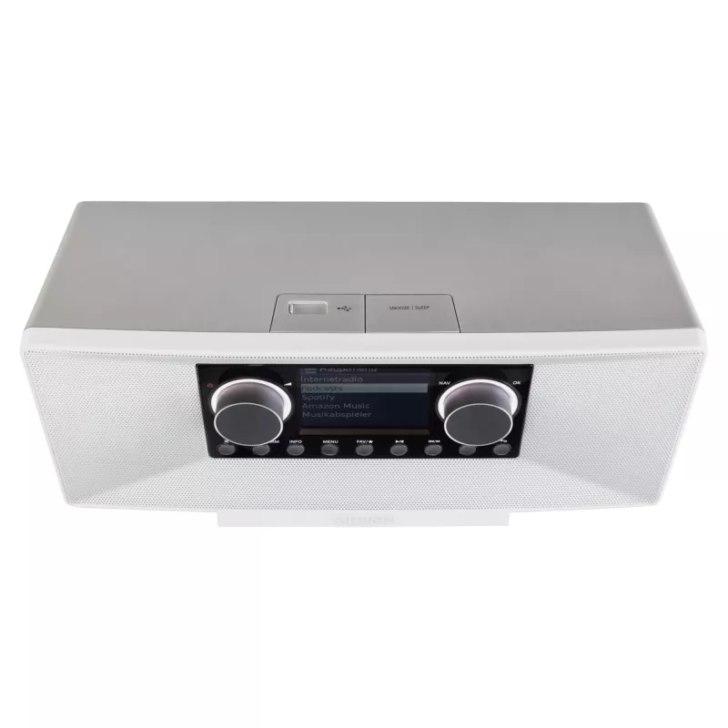 MEDION LIFE P85333 Internetiraadio analoog ja digitaalne valge