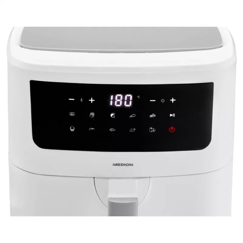 MEDION LIFE P10 XL Ühekordne 6,8 L 2150 W Kuumõhufritüür Valge