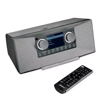 Internetiraadio MEDION LIFE P85333 — DAB+ / FM, 12 W RMS, 2,8-tolline TFT, Wi‑Fi 802.11a/b/g, 3,5 mm pesa, hall
