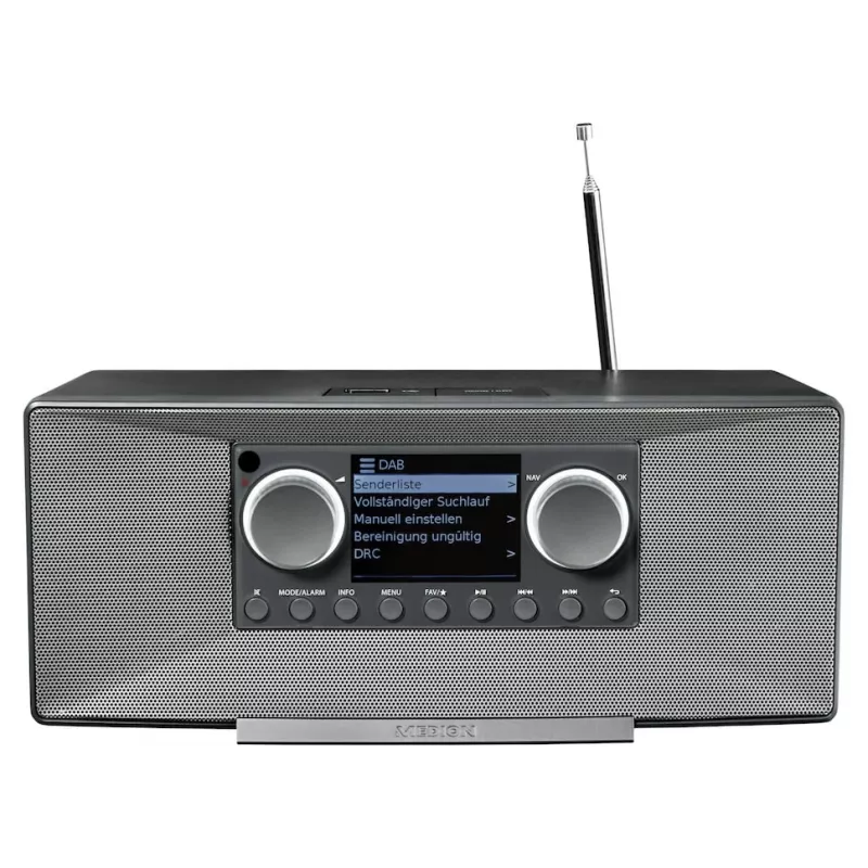 Internetiraadio MEDION LIFE P85333 — DAB+ / FM, 12 W RMS, 2,8-tolline TFT, Wi‑Fi 802.11a/b/g, 3,5 mm pesa, hall
