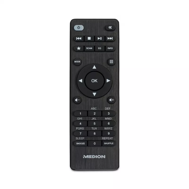 Internetiraadio MEDION LIFE P85333 — DAB+ / FM, 12 W RMS, 2,8-tolline TFT, Wi‑Fi 802.11a/b/g, 3,5 mm pesa, hall
