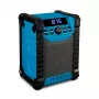 Kaasaskantav digitaalraadio MEDION LIFE E65895 (MD 43895) — PLL-tuuner, 10 W RMS, LCD, Bluetooth 10 m, IP54, väline antenn, must/sinine