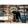 Kaasaskantav digitaalraadio MEDION LIFE E65895 (MD 43895) — PLL-tuuner, 10 W RMS, LCD, Bluetooth 10 m, IP54, väline antenn, must/sinine