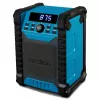 Kaasaskantav digitaalraadio MEDION LIFE E65895 (MD 43895) — PLL-tuuner, 10 W RMS, LCD, Bluetooth 10 m, IP54, väline antenn, must/sinine