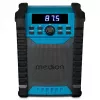 Kaasaskantav digitaalraadio MEDION LIFE E65895 (MD 43895) — PLL-tuuner, 10 W RMS, LCD, Bluetooth 10 m, IP54, väline antenn, must/sinine