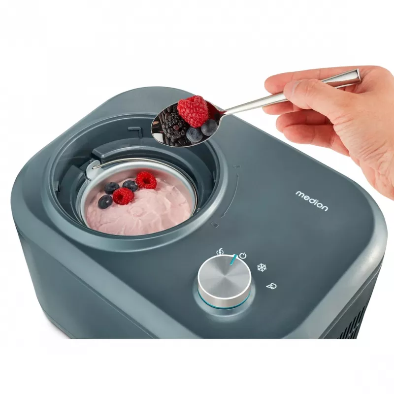 MEDION MD 10169 Kompressor-jäätisemasin 1 L 100 W Sinine
