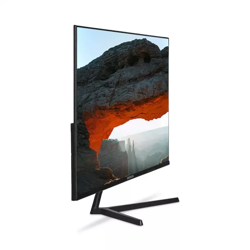 MEDION P52726 arvutiekraan 68,6 cm (27 tolli) 1920 x 1080 pikslit Full HD LCD Must