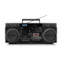 Muusikasüsteem MEDION LIFE P66538 — 20 W, 2-suunalised kõlarid, DAB+/FM/PLL, Bluetooth, LCD-ekraan, must